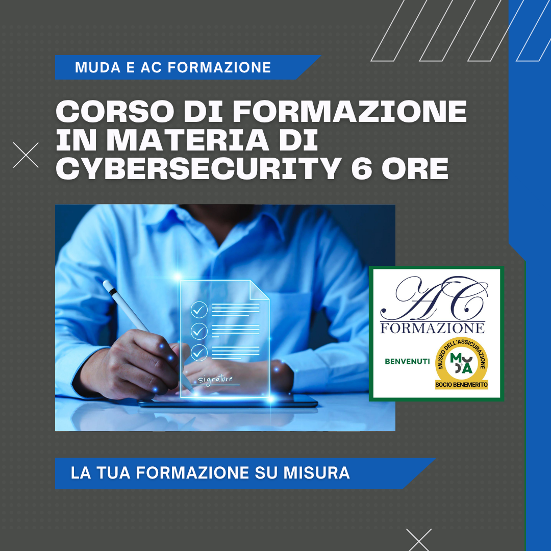 Corso di formazione in materia di Cybersecurity 6 ore